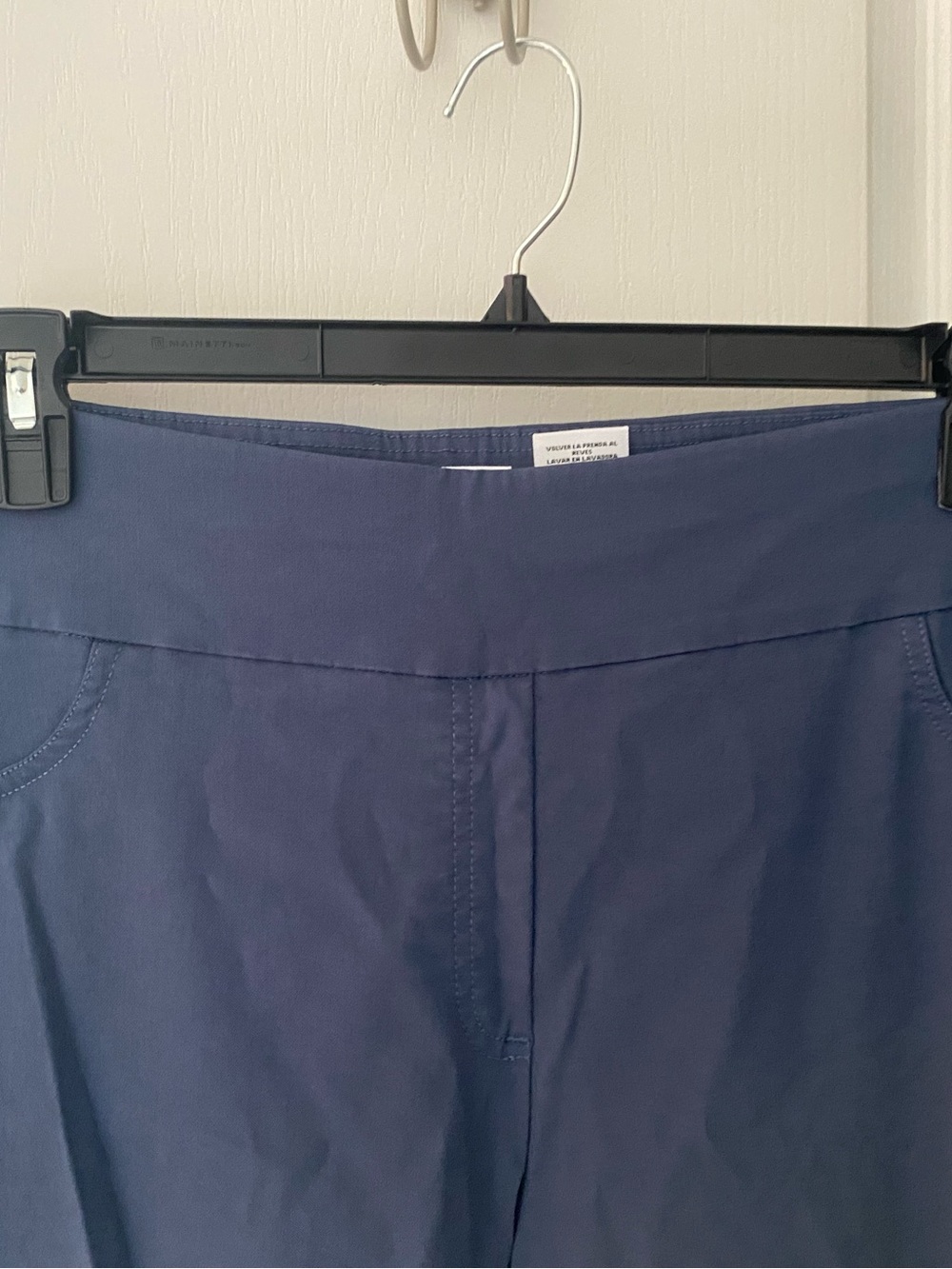 Ruby Rd. Deep Navy Pull-On Capris - Picture 2 of 4